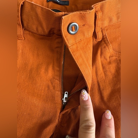 Black Diamond women’s size 31 burnt orange terracotta shorts long length - Picture 5 of 9